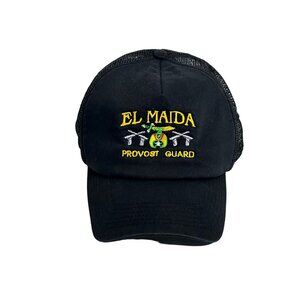 El Maida Shriners Provost Guard Shooting Club Mesh Hat Cap Adjustable Snap Back